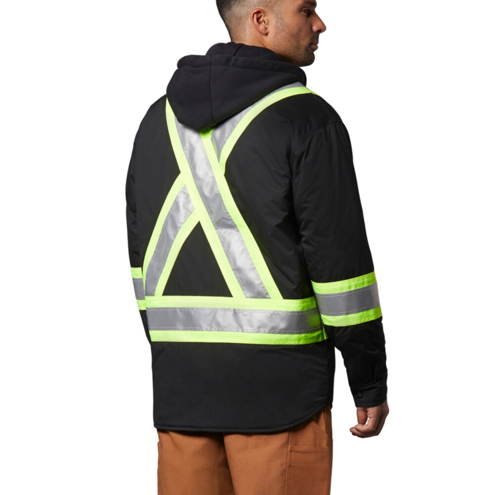 WorkPro Series Men’s Class Hooded Quilted Jacket